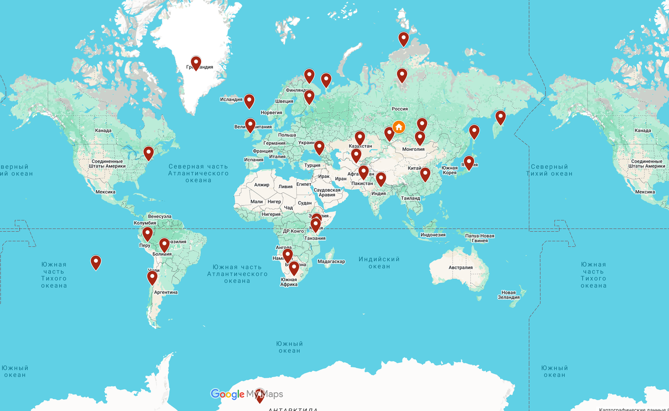 Карта присутствия «211»