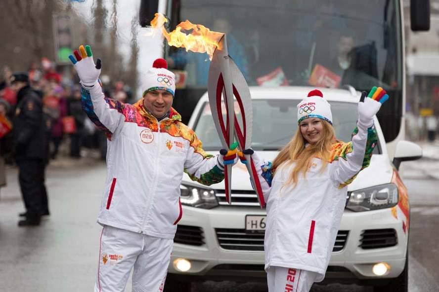 Эстафета Олимпийского огня 2014