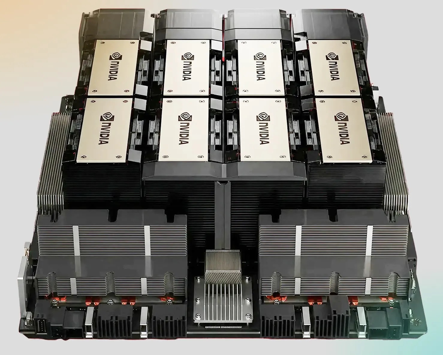 Фотография графического процессора NVIDIA<sup>®</sup> HGX™ H200