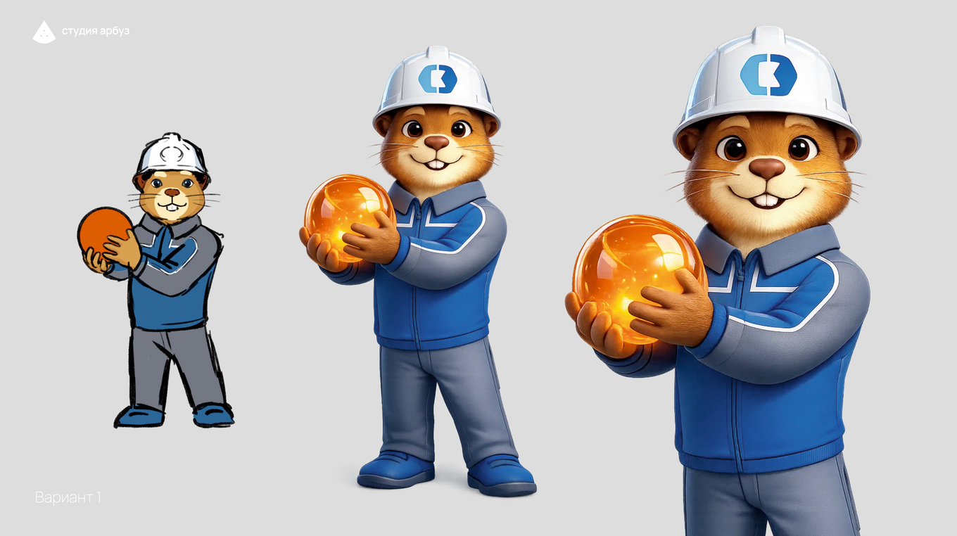 Процесс создания бобра для СКАТЗ