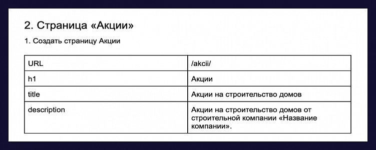 Техническое задание