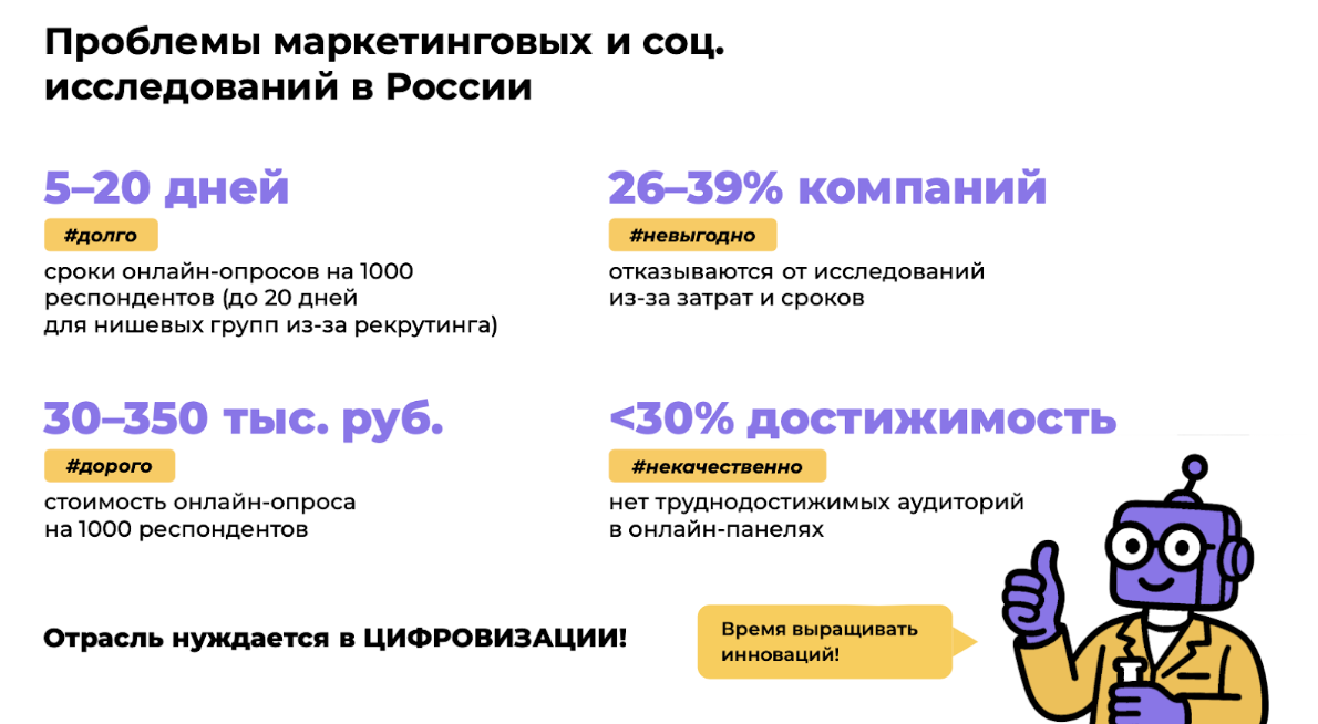 Какие есть проблемы у исследований в России