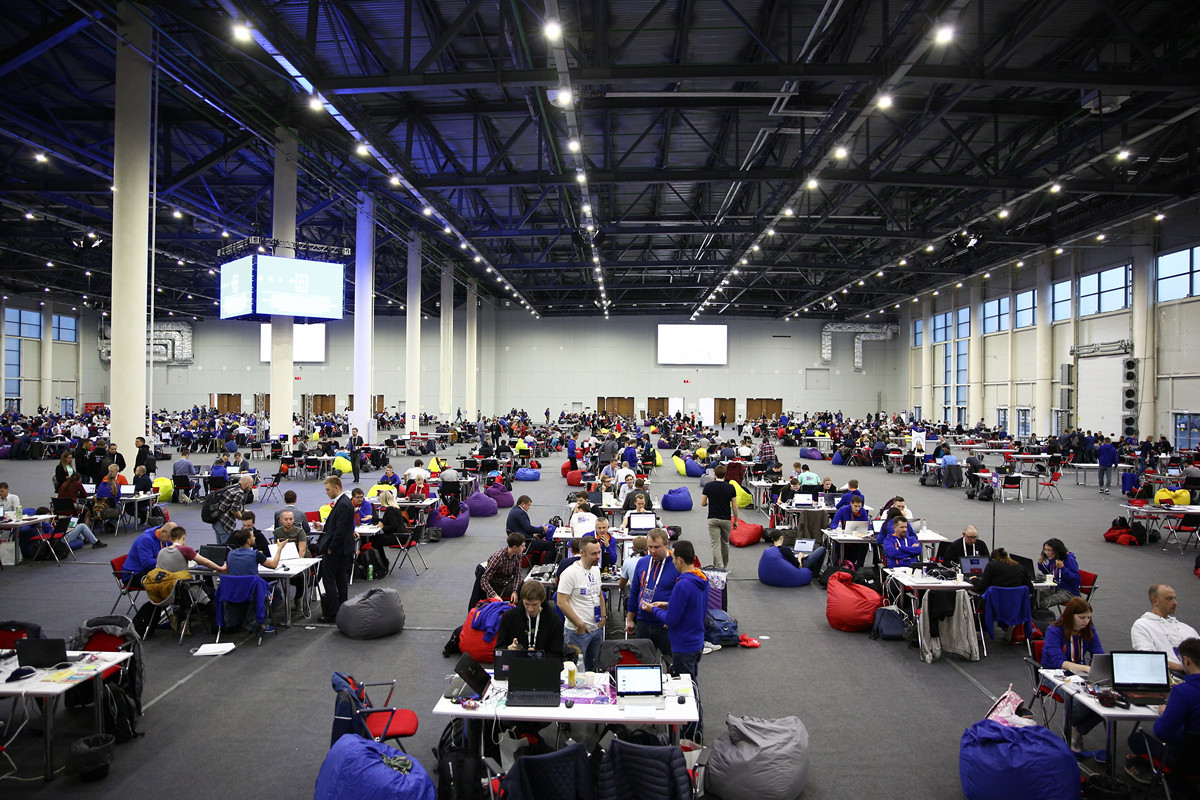 Хакатон в самом разгаре