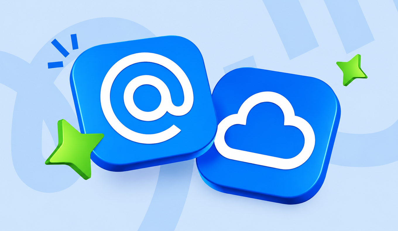 логотипы Почты и Облака Mail