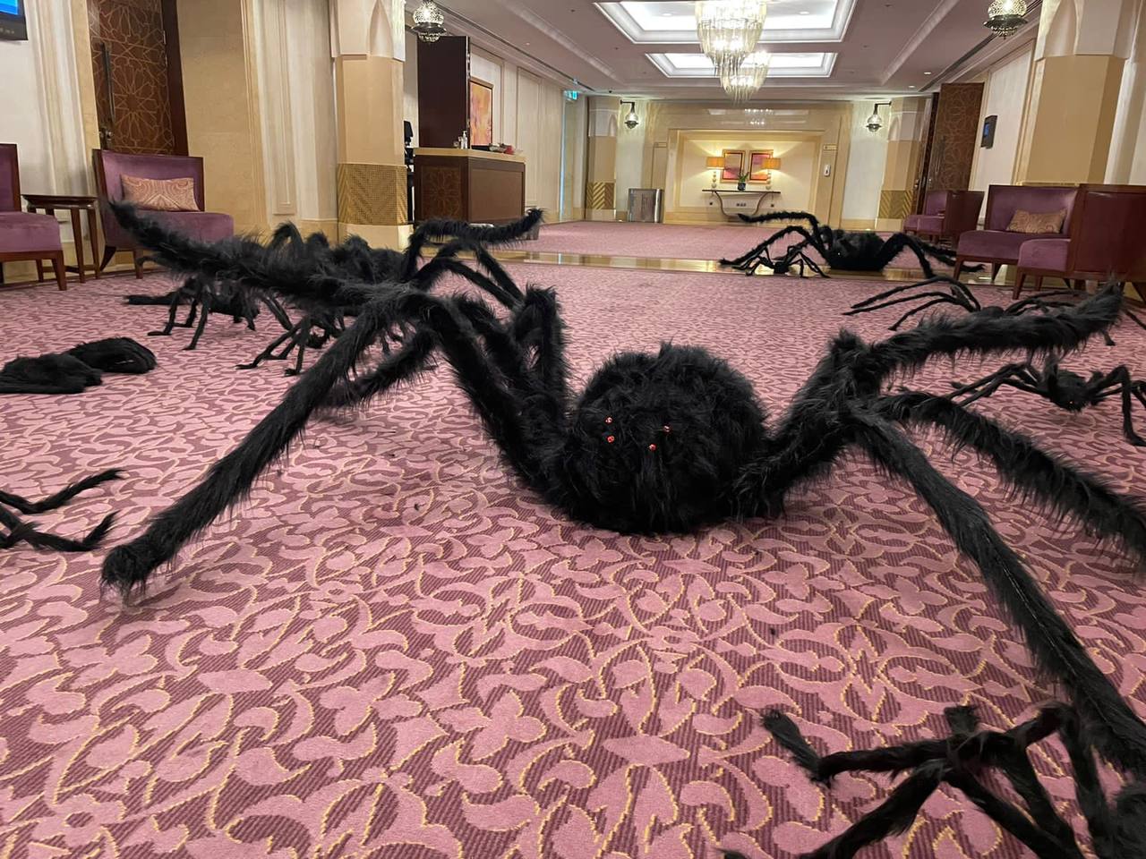 Декорации для крупнейшего частного мероприятия в Дубае