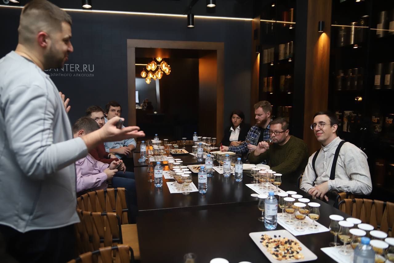 Пример дегустационного зала для виски