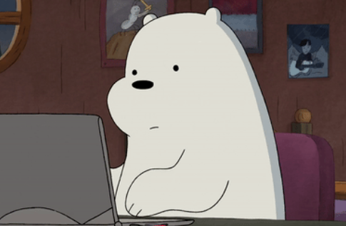 Ice Bear will not bless you