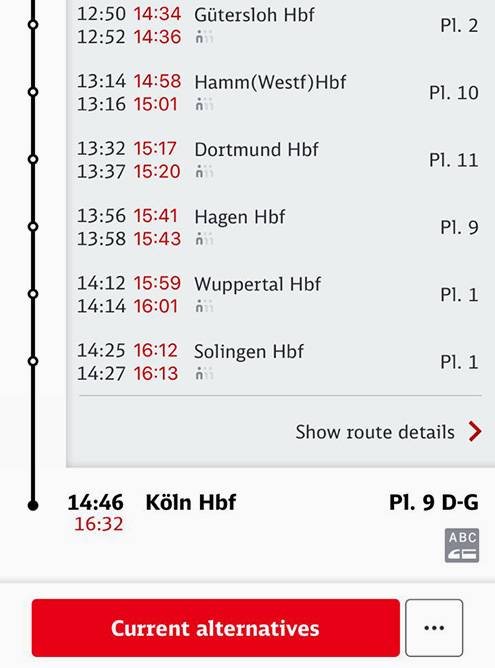 Скриншоты с опозданием поездов