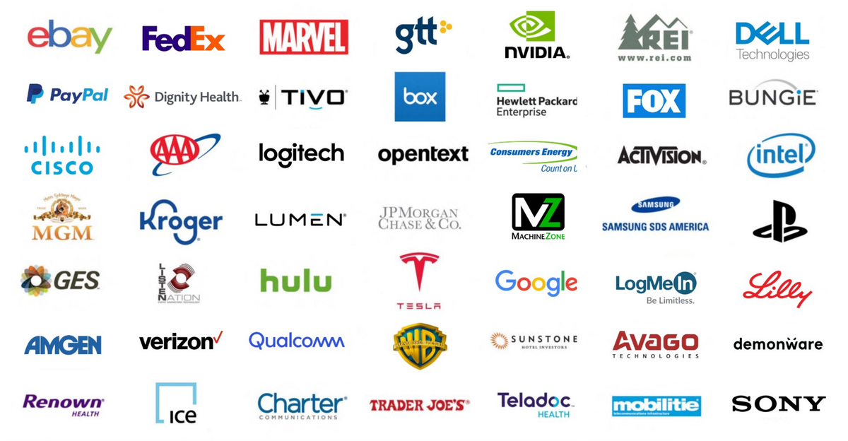 Логотипы клиентов компании. Источник: презентация Switch, слайд 20