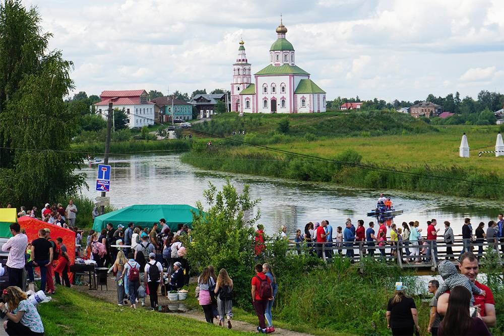 Пляж в суздале