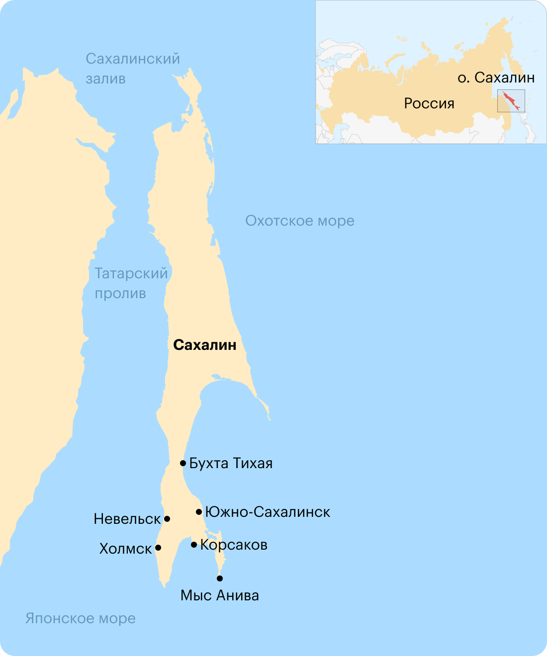 Карта сахалина мыс крильон