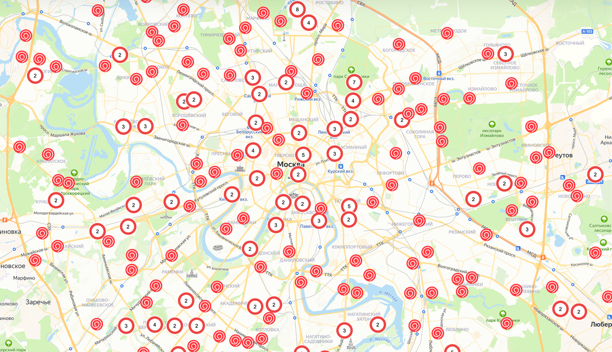 В проекте MumiMaps можно добавлять новые места самому. Источник: mumimaps.com
