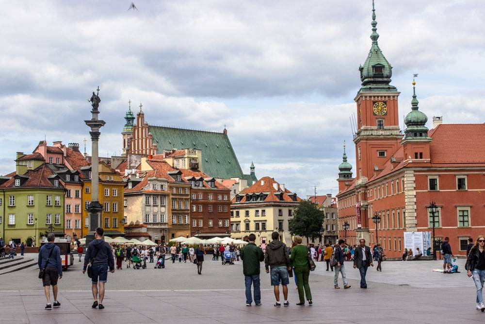 Варшава старый город фото