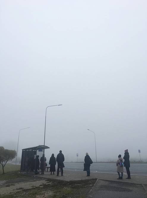 Псков — город туманов