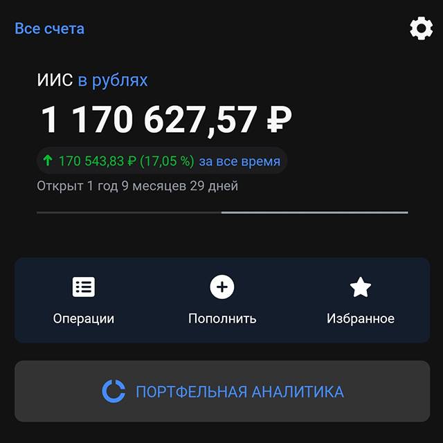Мой брокер ИИС — Тинькофф-банк