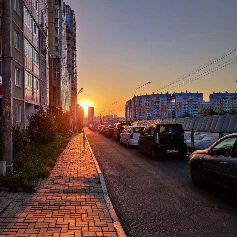 Возле моего дома одним теплым деньком. Фото летнее, но хочется показать именно&nbsp;его