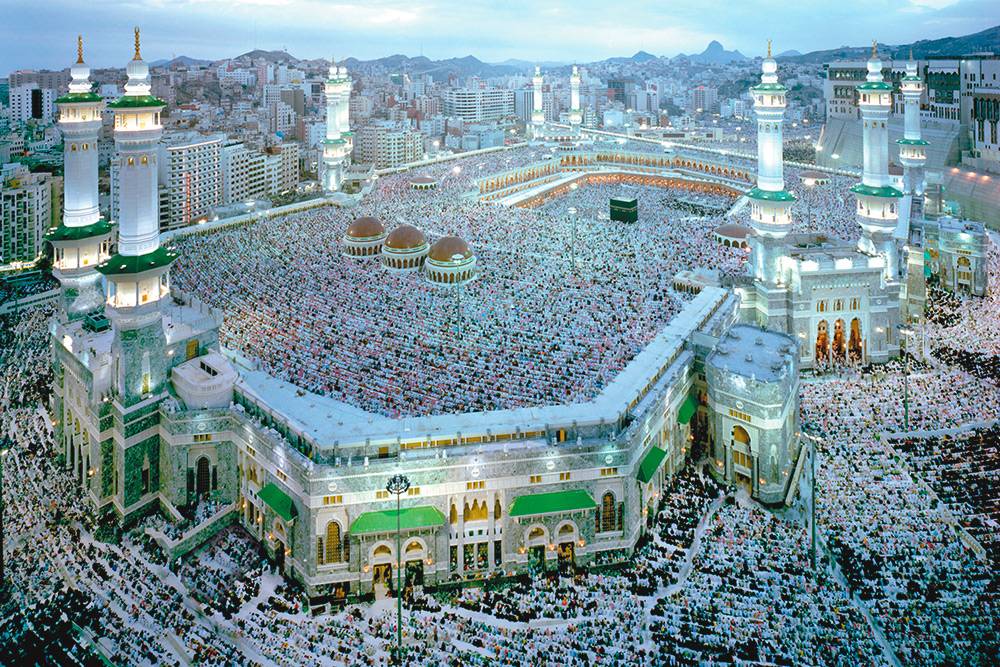 Запретная мечеть в Мекке — центр паломничества мусульман. Фото: Shutterstock