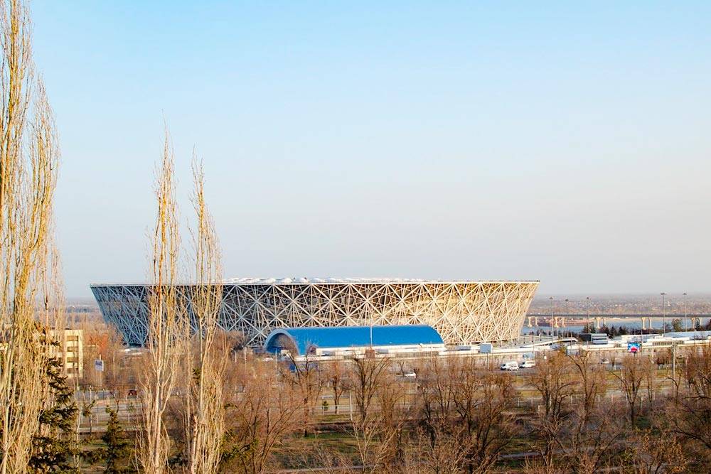 Стадион «Волгоград-Арена», где играет «Ротор» и выступают приезжие артисты