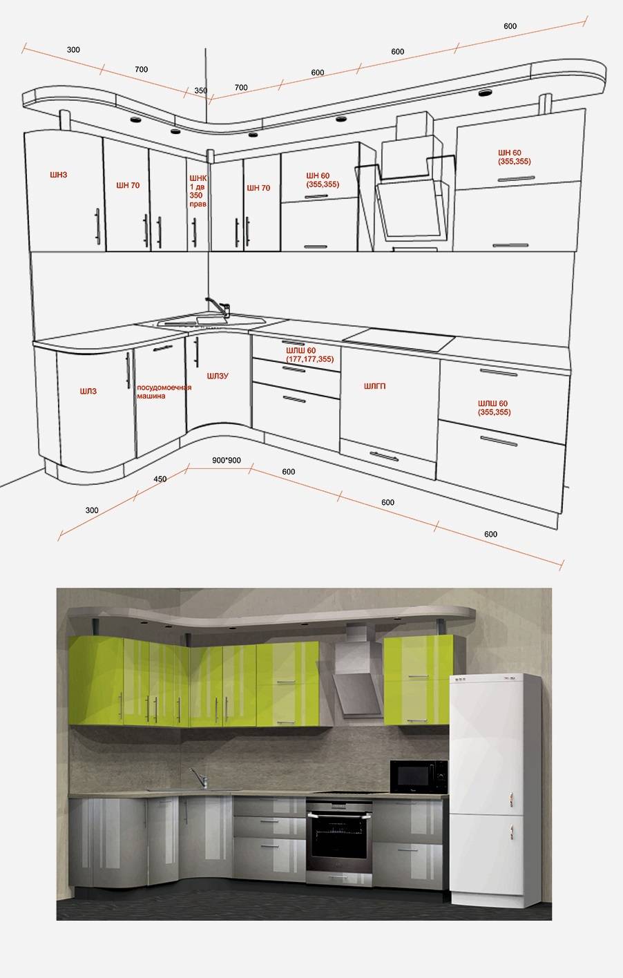 Несколько месяцев работы с корпусной мебелью дали мне представление о материалах и проектировании кухонь, во время ремонта пригодилось