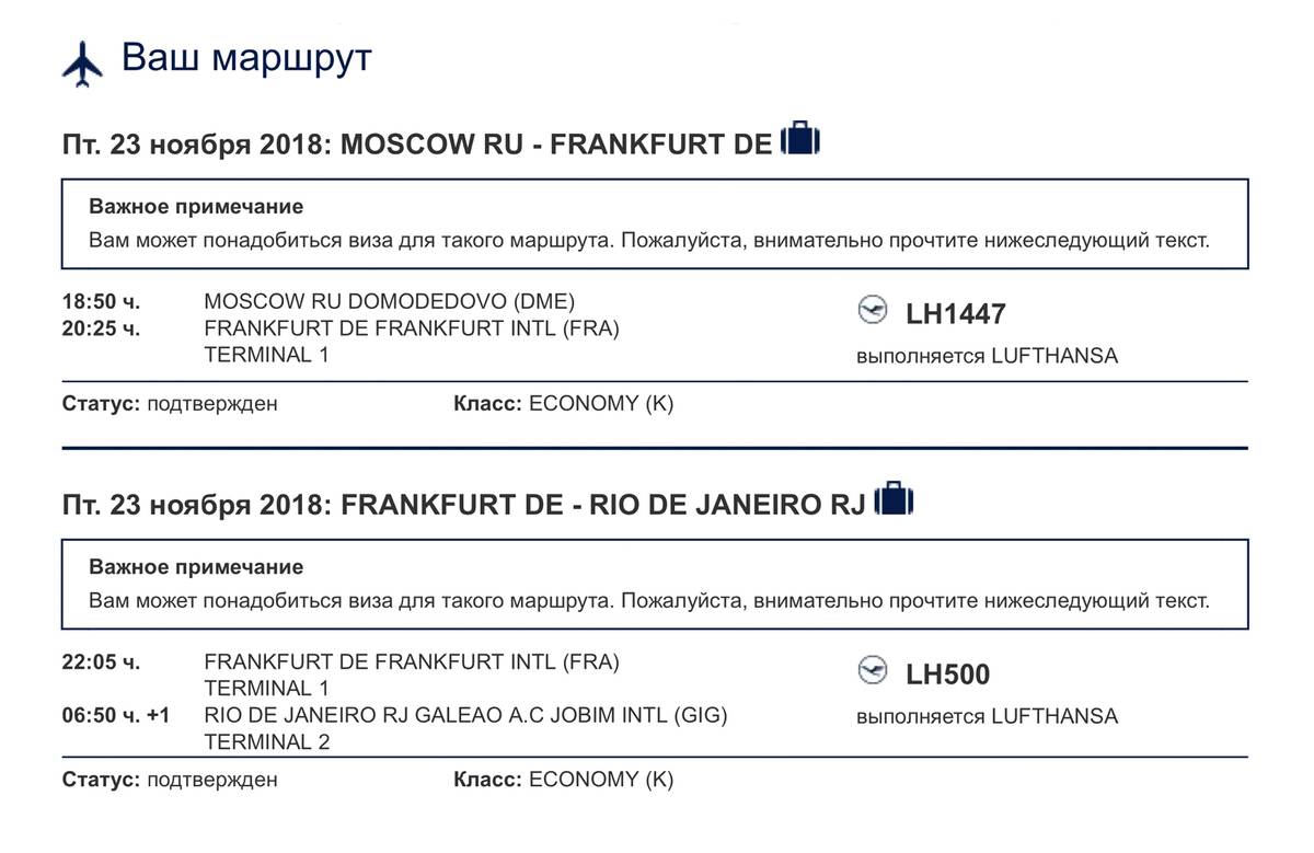 Как организовать поездку в Бразилию