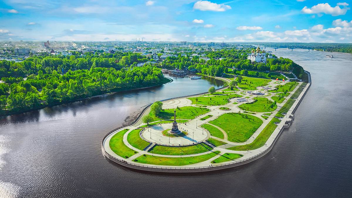 Стрелка волги ярославль