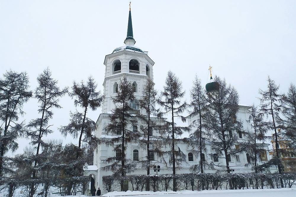 Это Спасская церковь — первое каменное здание в Иркутске