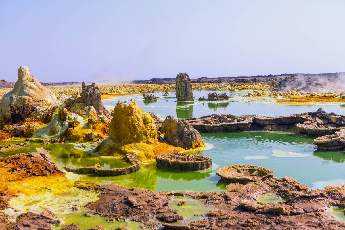 Данакиль кажется одним из самых необычных мест на земле. Фото: Einat Klein Photography / Shutterstock
