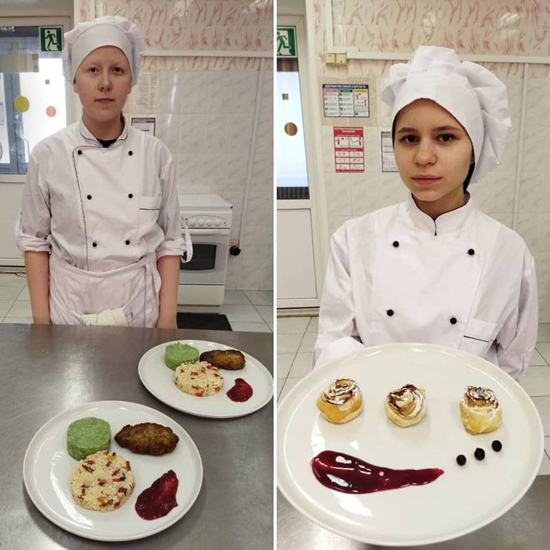 Студенты готовили холодные закуски, горячее блюдо и десерт. Источник: luberteh.ru