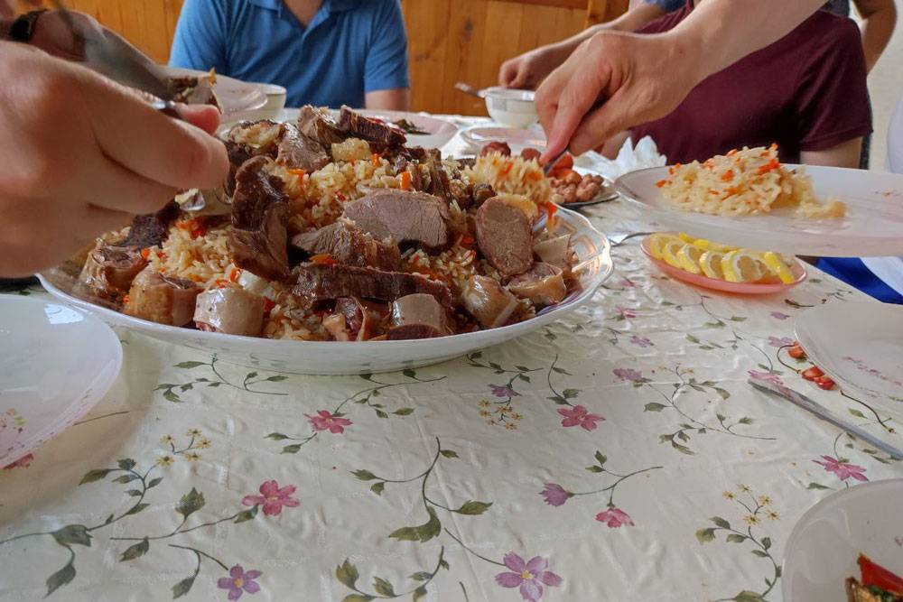 Вот такой у нас был плов