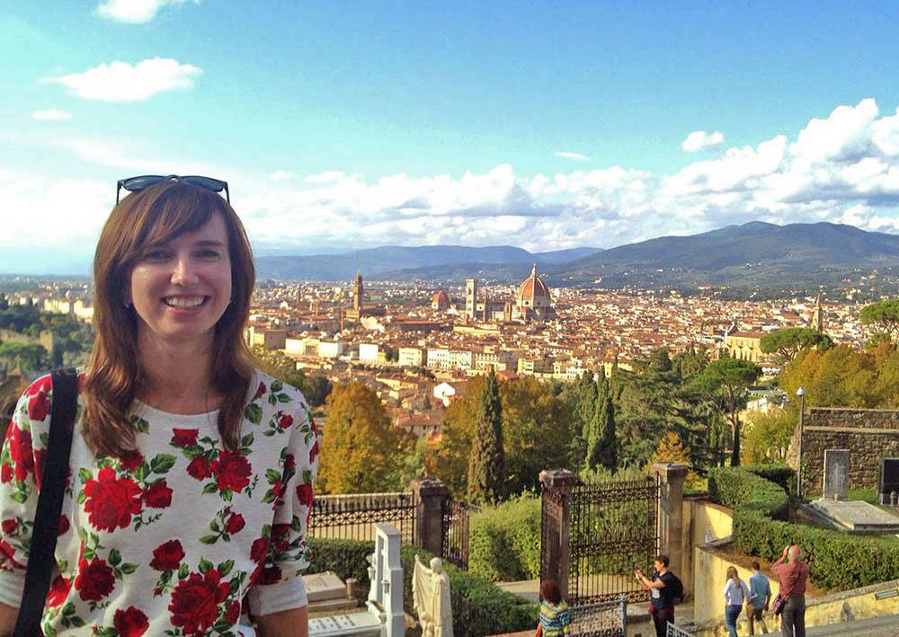После окончания учебы Ирина осталась в Италии и теперь счастливо живет в Перудже