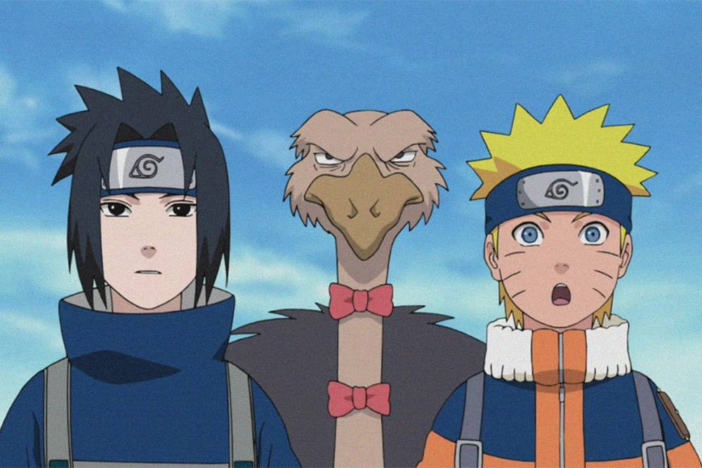 Карта филлеров в наруто