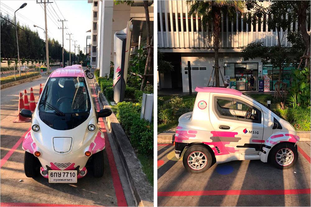 Если и брать автомобиль в Бангкоке, то только такой