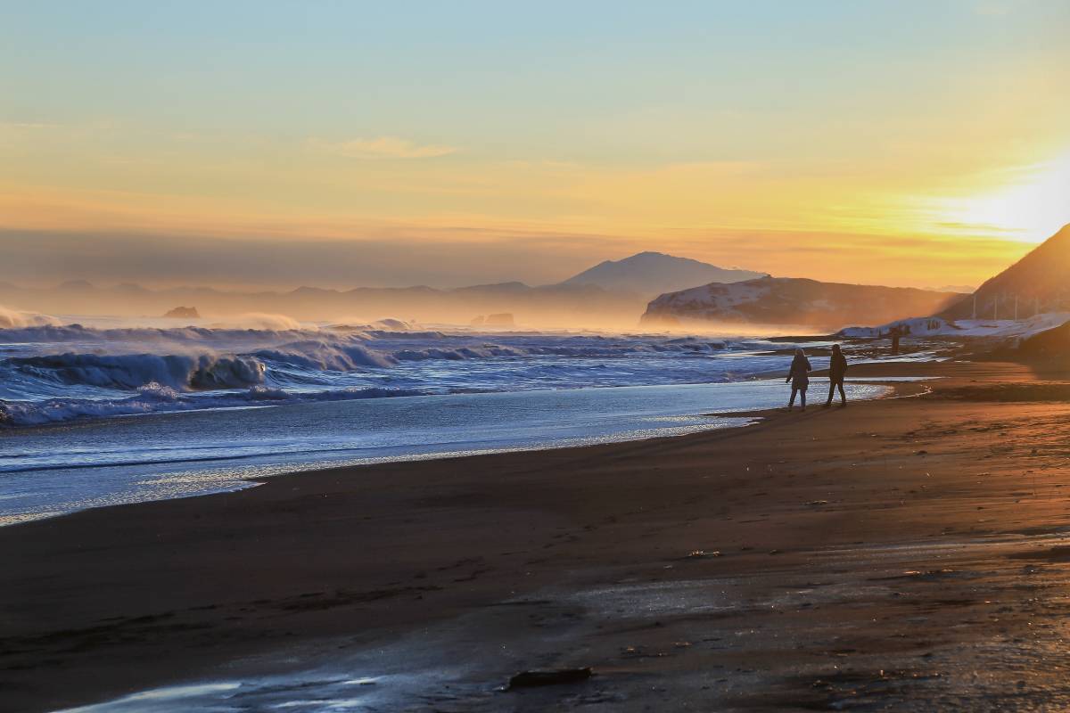 Закат на Халактырском пляже. Фото:&nbsp;terimma&nbsp;/ Shutterstock