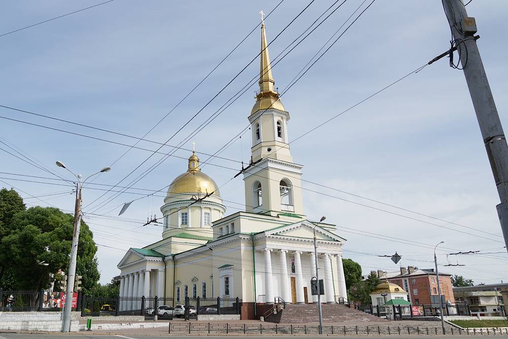 Собор Александра Невского в 1824&nbsp;году посещал император Александр I