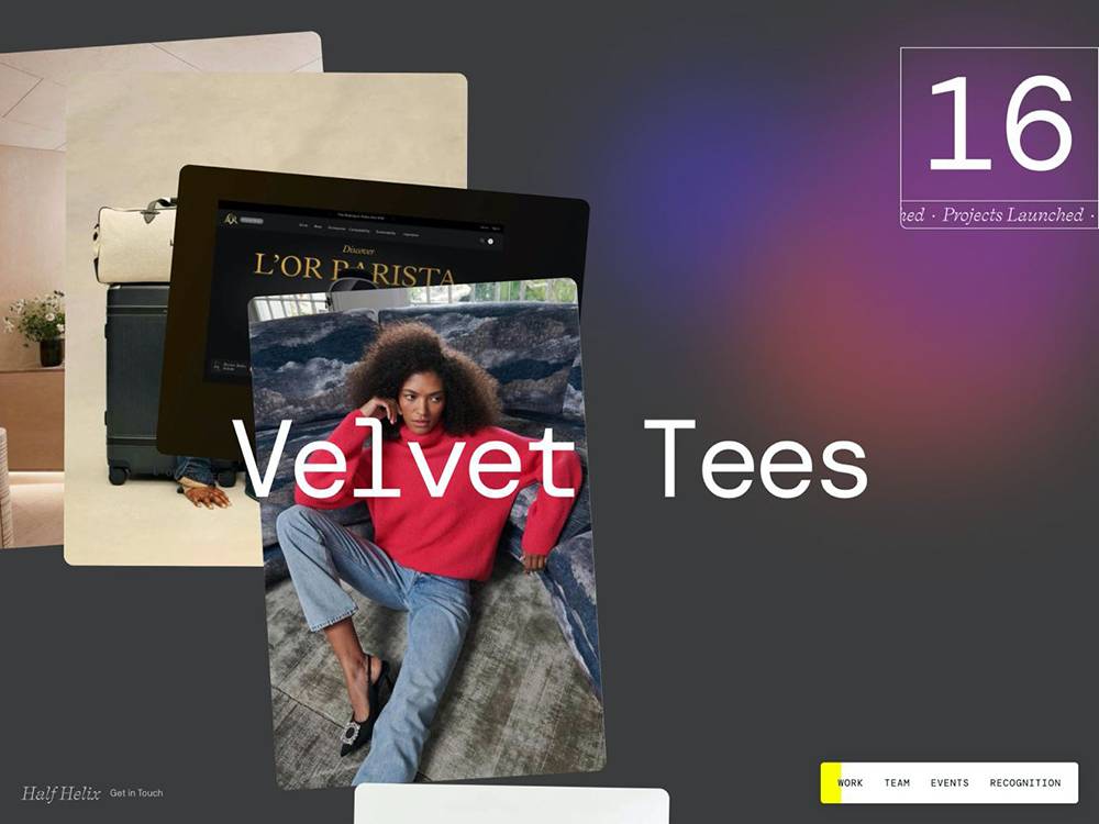 Пример сайта из канала Web Design