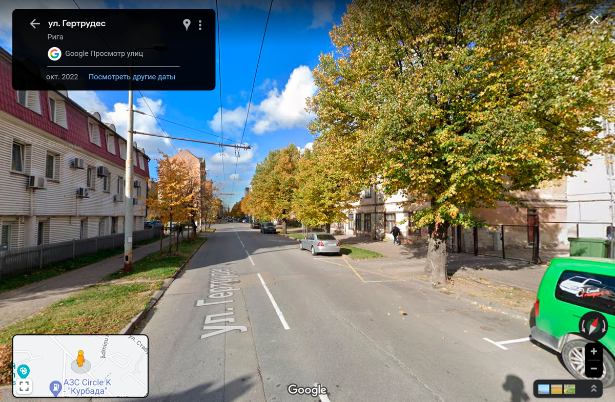 Улица, на которой расположен наш дом. Источник: google.com/maps