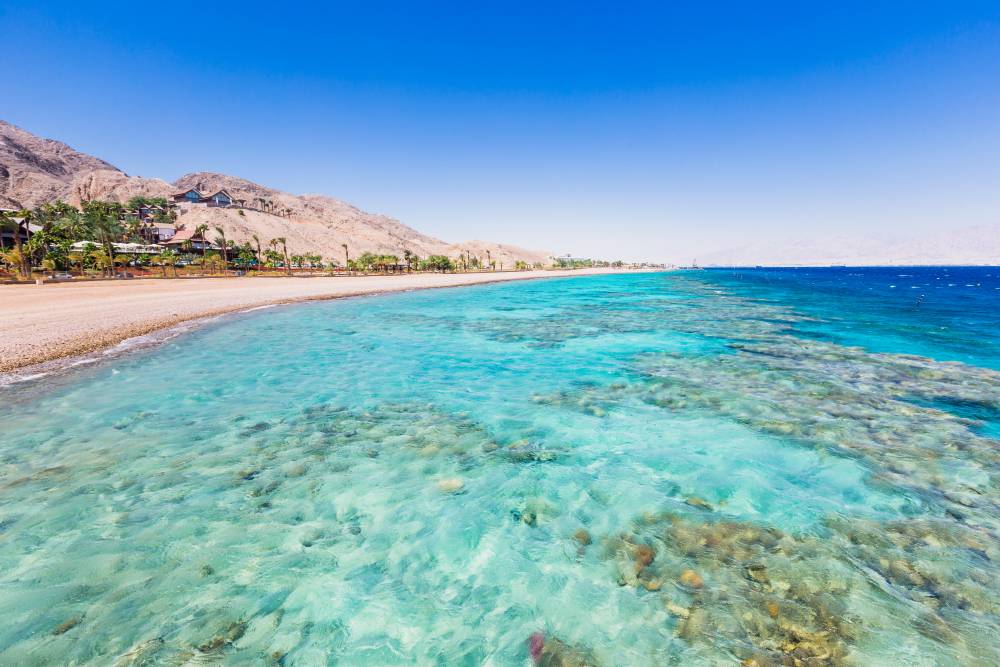 Эйлат находится на берегу Красного моря. Источник: Alexandree / Shutterstock