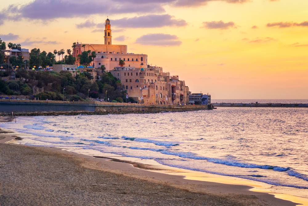 Яффа находится на берегу Средиземного моря. Источник:&nbsp;Boris Stroujko / Shutterstock