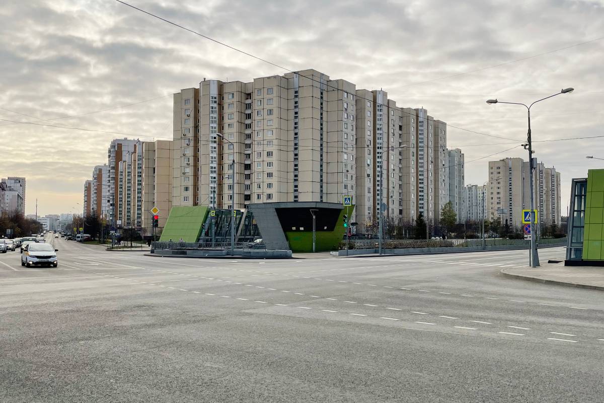 Район возле метро «Жулебино»