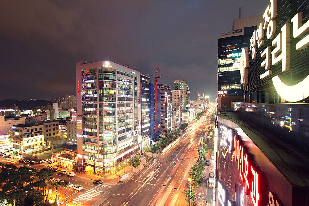Город Ульсан в Южной Корее выглядит так. Фото: v15ben, Flickr