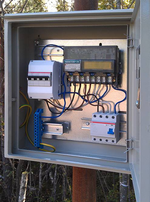 Можно ли перенести электросчетчик со столба в дом - 82 фото