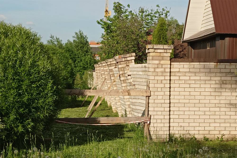 Забор между соседями из чего сделать в частном доме недорого