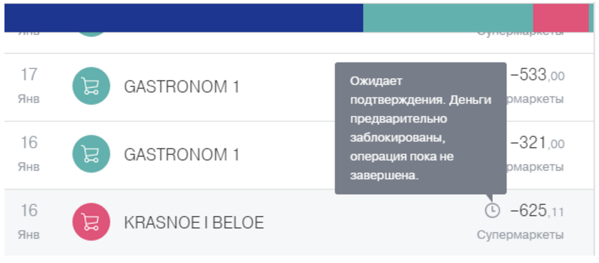 Интернет-банк подсказывает: оплата еще не завершена