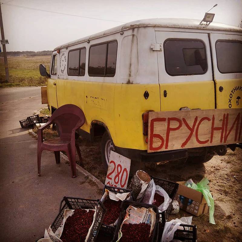 На покраску «буханки» ушло около 40 баллончиков краски