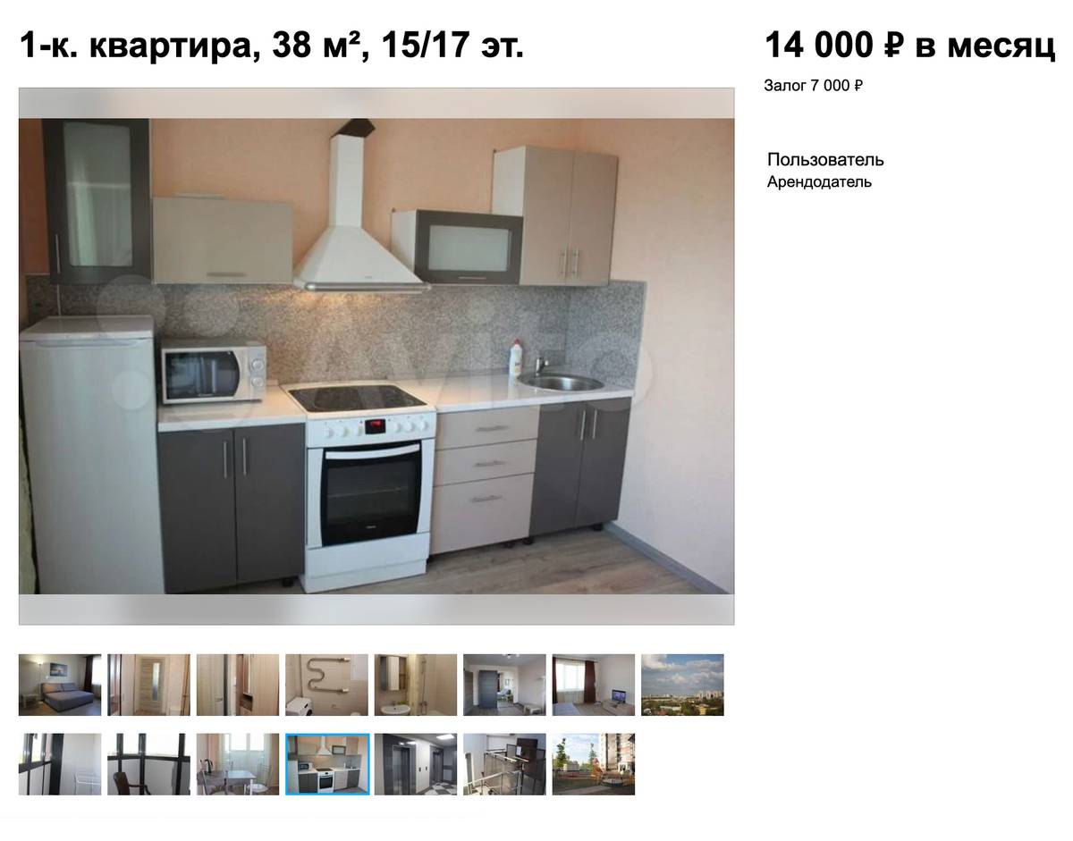 Примерно такие квартиры в аренду предлагают в Воронеже. Это неплохой вариант, но у себя я хотела сделать по-другому. Источник:&nbsp;avito.ru