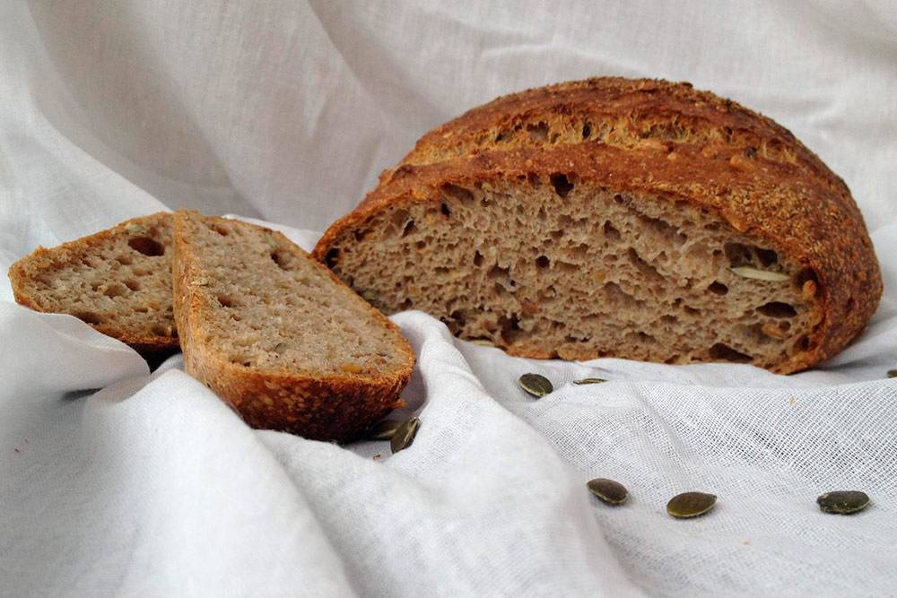 мякиш ржаного хлеба