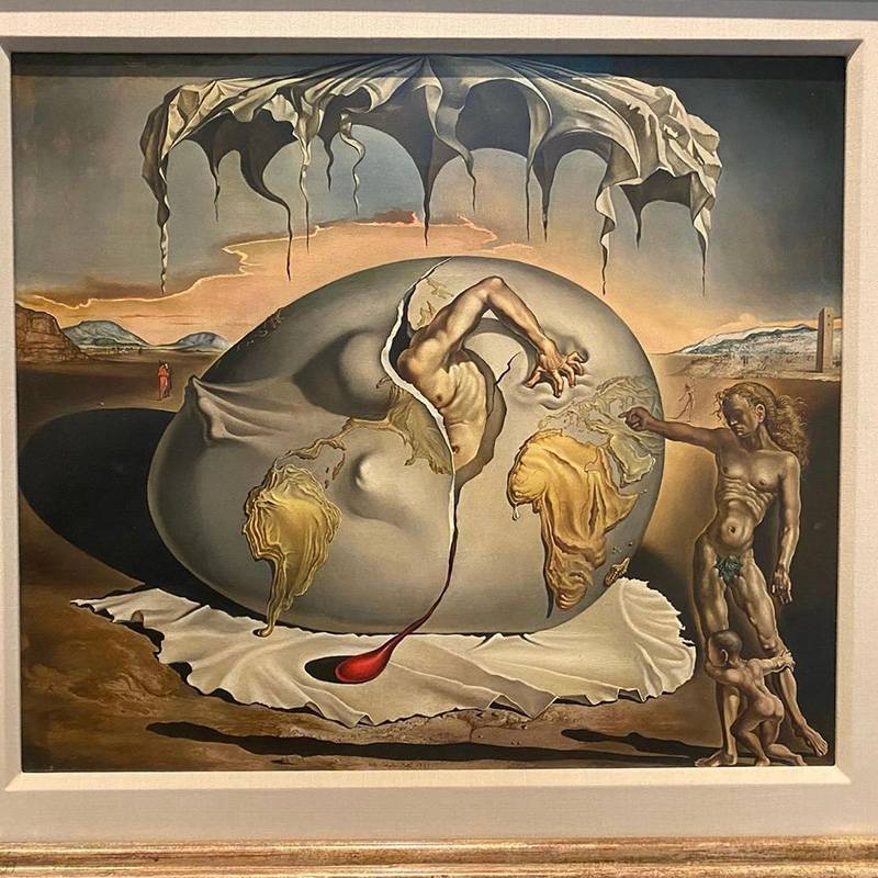 Сальвадор Дали нарисовал «Геополитического младенца» в 1943&nbsp;году