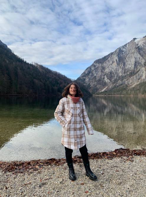 Я на фоне озера Leopoldsteinersee