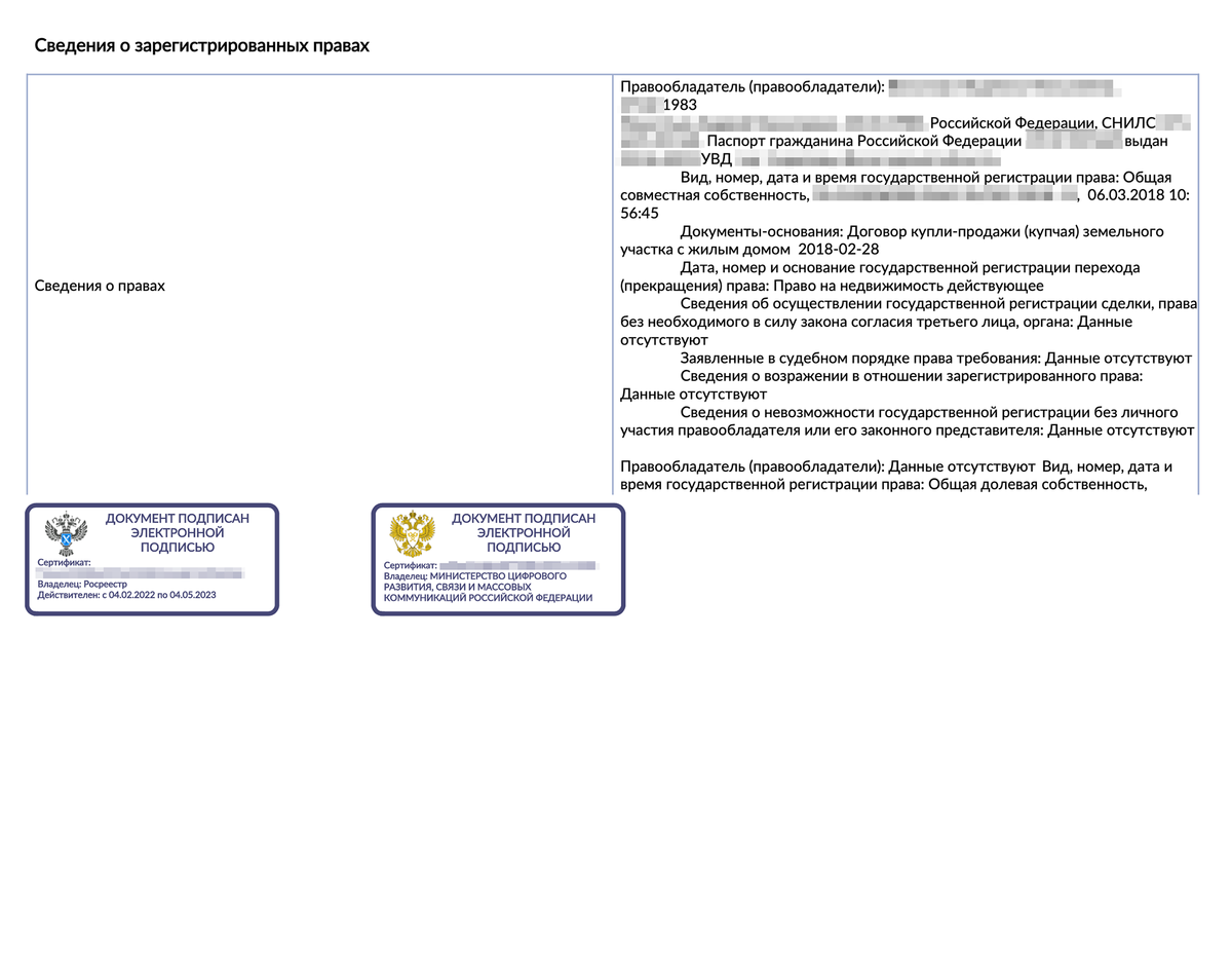 Выписка гис