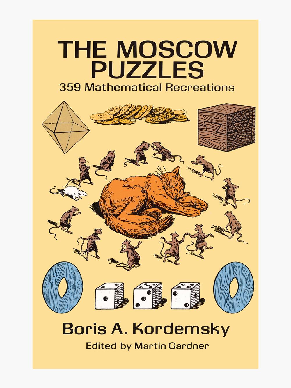 Книга The Moscow Puzzles. Источник:&nbsp;Macmillan Pub Co